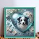 thumbnail image 2 of Kit Punto Cruz Con Perro Hilo Algodón Ecológico Bordado 11CT 45x45cm, 2 of 9