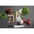 thumbnail image 3 of Westie Cozy Christmas Glass Cutting Board Large 12 in x 15 in, 3 of 5