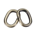 thumbnail image 4 of Unique Bargains Bronze Tone Oval Iron Buckles 10 Pack, 4 of 4