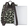 thumbnail image 3 of Disketp Dollar Mochila de Cuero para Mujer, Bolso de Espalda Antirrobo con Estilo para Viaje, Trabajo y Uso Diario, 3 of 4