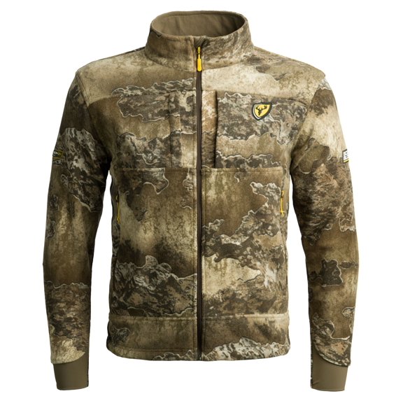 Scentblocker Adrenaline Camo Zip-Up Jacket for Men (Realtree Excape, Medium)