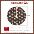 thumbnail image 2 of Sikiie Holiday Gingerbreads Christmas Tree Skirt, Christmas Tree Decorations, Christmas Decor, Tree Mat Decoration(30-48IN)-48", 2 of 6
