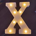 thumbnail image 1 of LED Marquee Letter Lights Sign, Light Up Alphabet Letter for Home Party Wedding Decoration X, 1 of 5