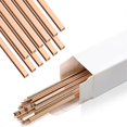 thumbnail image 1 of 40 Rod Copper Brazing Alloy Flat Welding Rod Industrial Suitable for Air Conditioner Refrigerator Cold Storage HVAC, 1 of 5