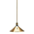 thumbnail image 6 of Robert Stevenson Lighting Robert Stevenson Lighting Silas - Metal Ceiling Light, Brushed Bronze and Black, 6 of 8