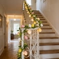 thumbnail image 4 of Nkmbld Easter Garland Decoration with Easter Eggs, Artificial Easter Egg Garland for Mantel Arch Home Fireplace Table Centerpieces Party Decor, 4 of 8