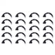 thumbnail image 1 of 200Pcs 12V DC Power Plug Hembra Jack Plug Cable Conector 5.5X2.1mm con Cable de Cable 15cm para CCTV LED Tira de Luz, 1 of 5