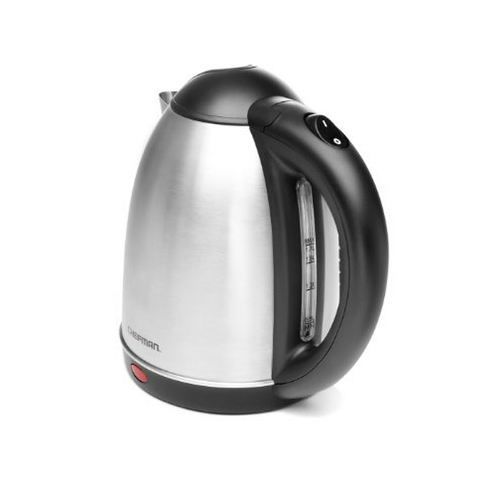 Chefman RJ1117 Kettle 1.8 qt 1000 W brushed stainless steel