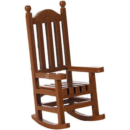 miniature wood rocking chair 