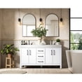 thumbnail image 4 of Elegant Kitchen and Bath 60 inch Double Bathroom Vanity In White, 4 of 10