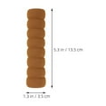 thumbnail image 2 of unbranded 6Ud Cubiertas Protectores De Manija Universal Para Puertas Y Muebles Color Café, 2 of 8