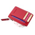 thumbnail image 1 of CAROOTU Women Men Lady Wallets Purse Zipper PU Small Mini Soft Thin For Money Card Coin, 1 of 7