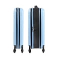 thumbnail image 2 of Paquete 2 piezas Maleta trolley plegable de ABS con ruedas azul 40 x 56 x 22, 2 of 7