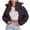 Purple, variant on Black and Friday Clothing Sales Idoravan Women's Quilted Puffer Coat,Fashion Women Zipper Pocket Coat Long Jacket Winter Long Sleeve Down Cotton Black S