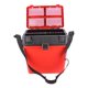 thumbnail image 2 of Caja grande para aparejos de pesca, contenedor multifuncional, herramienta de pesca, equipo portátil Rojo, 2 of 9
