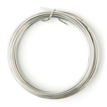 Cousin DIY 4.2m Copper Beading Wire, Silver Finish