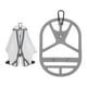 thumbnail image 1 of Soporte de zapatos Uxcell para mochila [1SET] - Soporte de calzado de silicona elástica con clip para viajar [Gris-M], 1 of 7
