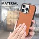 thumbnail image 5 of For iPhone 16 Pro Max Case Carbon Fiber Texture PU+PC+TPU Phone Cover - Green, 5 of 5