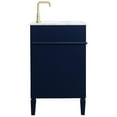 thumbnail image 6 of 48 inch single bathroom vanity in blue, 6 of 16