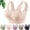 Beige, variant on Hana Bra for Senior Women, Cotton Buttonless Comfy Lifting Shaping Bras, Full Coverage Underwire Free Bras Front Close Bras Vest Without Underwire for Older Women, Beige L