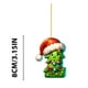 thumbnail image 4 of Adorno de Letra de Árbol de Navidad de Acrílico 2D | Impresión a doble cara | Colgante inicial de 26 alfabetos | Decoración navideña | Regalo para la familia | Decoración colgante versátil | 1 pieza, 4 of 4
