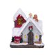 thumbnail image 1 of Yuarrent Navidad LED nieve casa escena fiesta paisaje miniatura luminosa cabina niños brillante pueblo pasillo Patio cocina estantería Kits de decoración para fiestas Tipo 2 Yuarrent HA068928-02B, 1 of 6