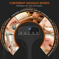 thumbnail image 4 of Gymax Foot Massager Shiatsu Deep Kneading Air Compression W/ Heat & Timing, 4 of 10