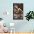 thumbnail image 4 of Dustin Poirier Poster Wall Art Poster Scroll Canvas Painting Picture Living Room Decor Home 24x36inch(60x90cm), 4 of 6