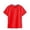 Red, variant on YWOAGH Girls Tshirts Soft Cotton Crew Neck Short Sleeve Color Printed Kids Short Sleeve Red 3-4 Years