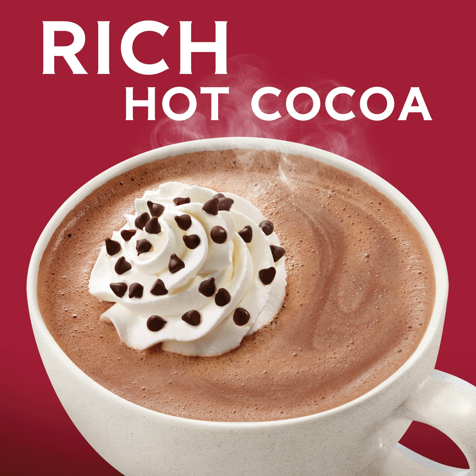 GHIRARDELLI Double Chocolate Hot Cocoa Mix, 8 oz Carton