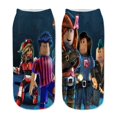 thumbnail image 4 of Roblox-calcetines con estampado periférico de dibujos animados para niño y niña, medias coloridas y poco profundas para estudiantes, moda creativa, regalos de cumpleaños y Navidad, 4 of 5