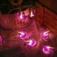 thumbnail image 5 of Cadena de lámpara Halloween Luces decorativas de vacaciones Lámpara de cadena Atmósfera Decoración de Halloween Luz Decoración para el hogar Luz de cortina de ventana Eccomum Cadena de lámpara, 5 of 7