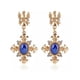 thumbnail image 5 of 1 par elegante mujer joyería de moda de imitación oreja Stud pendientes pers de cristal Zulema  Cuelga el pendiente, 5 of 5