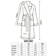 thumbnail image 6 of GOLD TEXTILES Premium Terry Cloth Robes for Women Lightweight Long Bathrobe, Adjustable Towel Robe Belt with Collar Large Long Rose Pack of 1, 6 of 6