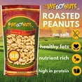thumbnail image 3 of We Got Nuts Jumbo Blanched Roasted Unsalted Peanuts, Kosher, 5 lb, 80 oz, Resealable Bag, 3 of 6