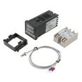 thumbnail image 3 of Digital PID Thermostat Set, AC100-240V Fast Temperature Control Smart 3 Pieces PID Temperature Controller  For Farm 25A,40A, 3 of 8