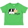 thumbnail image 3 of Inktastic Moo Says the Cow Boys or Girls Toddler T-Shirt, 3 of 5