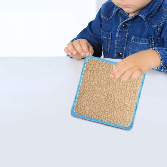 Sensorial Mat Toy de juguete sensorial habilidades portátiles de motores, coordinación de los ojos en la mano, educación para niños, niños aula de cuadrado