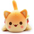 thumbnail image 2 of 10InchCuteCatStuffedAnimalPlushPillowSoftMeemeowsCatCheeseBurgerPlushDollBirthdayGiftForFansKids, 2 of 4
