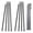 Black, variant on Debonair Tent Poles Telescoping Tarp Poles 81 inches Aluminum Tent Pole for Tarp Easy Adjustable Camping Tarp Poles,Set of 2 for Camping Hiking Christmas Gifts(4 Sections&Sliver)