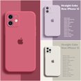 thumbnail image 2 of iPhone 11 12 Pro Max 12Pro Max Soft TPU Silicone Case iPhone 6 6s 7 8 plus SE 2020 11pro max iPhone X XR XS MAX Cute Candy Colors Camera Lens Protector Case with iPhone Logo, 2 of 4