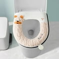 thumbnail image 4 of Toilet Seat Covers Clearance Winter Models Of The Toilet Seat Plushs Toilet Seat Cushion Thickened Toilet Seat Washable Toilet Seat Washers, 4 of 6
