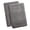 Grey, variant on Truly Calm Antimicrobial 2 Piece Memory Foam Ivory Polyester 2-Piece 17x24 Mat Set, solid themed, for Men and Women, OEKO-TEX Certified Confidence