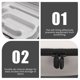 thumbnail image 5 of M Buder Funda Estuche Compatible Switch 2 Viaje 2 Bolsillos Blanco, 5 of 9