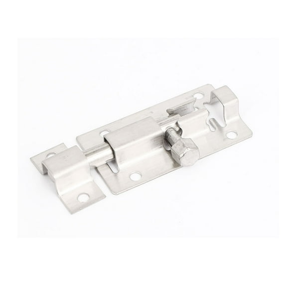 Unique Bargains Window Gate Furniture Metal Door Bolt Slide Lock 2 inch Long
