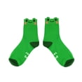thumbnail image 4 of Cute Frog Socks for Men Women Novelty Crew Socks Animal Lover Birthday Costume Gifts, 4 of 4