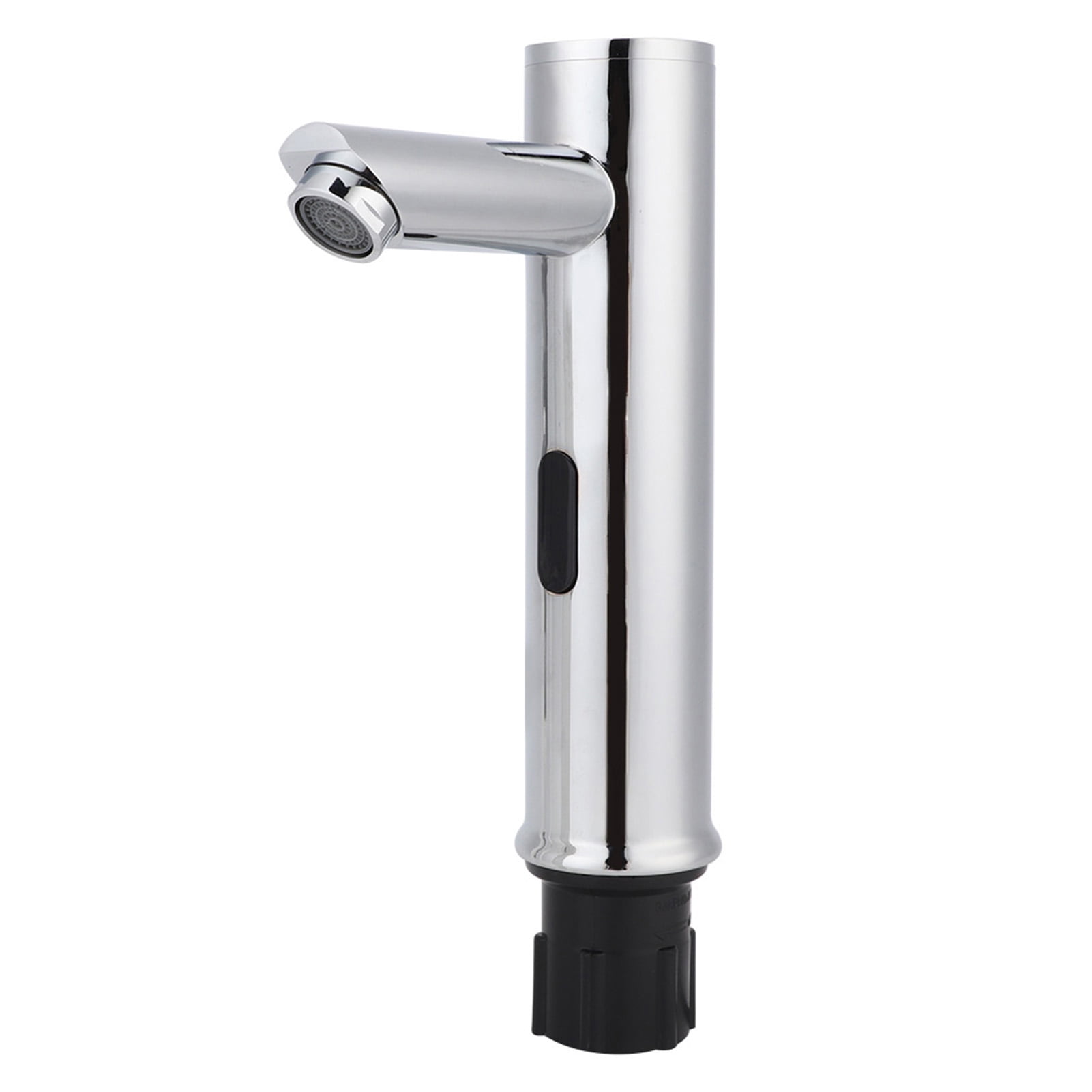 YAHHU Touchless Automatic Sensor Faucet G1/2in Single Cold Brass Bathroom Sink Water Tap, Electroplating Chrome Finish for Undercounter Basin, Hands-Free Operation, 7.9 inches / 20 cm Height