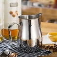 thumbnail image 3 of Milk Frothing Pitcher, Stainless Steel Coffee Milk Frother Cup for Coffee Machine Accessories, 3 of 7
