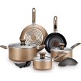 thumbnail image 1 of T-fal Bater&iacute;a de Cocina de 14 piezas Excite con Antiadherente Proglide, tecnolog&iacute;a Thermo-Spot y difussion Base, incluye escurridor y juego de 5 cucharas medidoras, B036SE64, 1 of 8