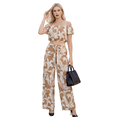 thumbnail image 1 of Conjunto 2 Piezas Off Shoulder con Pantalón Palazzo, Estilo Fresco y Elegante para Mujer, 1 of 5